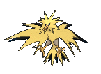 Zapdos, Front, in Sun & Moon