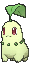 Chikorita, Front, in Sun & Moon
