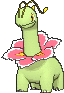 Meganium, Front, in Sun & Moon