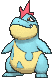 Croconaw, Front, in Sun & Moon