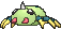 Spinarak, Front, in Sun & Moon
