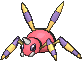 Ariados, Front, in Ultra Sun & Ultra Moon
