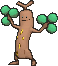Sudowoodo, Front, in Ultra Sun & Ultra Moon