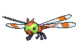 Yanma, Front, in Sun & Moon