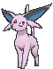 Espeon, Front, in Ultra Sun & Ultra Moon