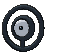 Unown O, Front, in Sun & Moon