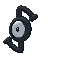 Unown S, Front, in Ultra Sun & Ultra Moon