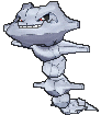 Steelix, Front, in Sun & Moon