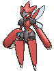 Scizor Mega, Front, in Sun & Moon