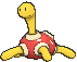 Shuckle, Front, in Ultra Sun & Ultra Moon