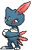 Sneasel, Front, in Ultra Sun & Ultra Moon