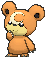 Teddiursa, Front, in Ultra Sun & Ultra Moon