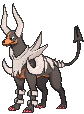 Houndoom Mega, Front, in Sun & Moon