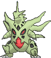 Tyranitar Mega, Front, in Sun & Moon