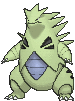 Tyranitar, Front, in Sun & Moon