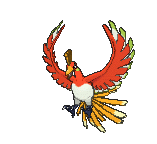 Ho-Oh, Front, in Ultra Sun & Ultra Moon