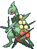Sceptile Mega in Ultra Sun & Ultra Moon