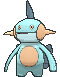 Marshtomp, Front, in Sun & Moon