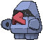 Nosepass, Front, in Ultra Sun & Ultra Moon