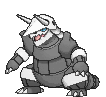 Aggron, Front, in Ultra Sun & Ultra Moon