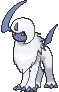 Absol, Front, in Ultra Sun & Ultra Moon