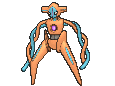 Deoxys Normal Forme, Front, in Sun & Moon