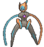 Deoxys Speed Forme, Front, in Sun & Moon