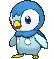 Piplup, Front, in Ultra Sun & Ultra Moon