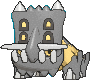 Bastiodon, Front, in Ultra Sun & Ultra Moon