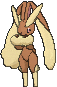 Lopunny, Front, in Ultra Sun & Ultra Moon