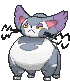 Purugly, Front, in Sun & Moon
