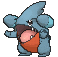 Gible, Front, in Ultra Sun & Ultra Moon
