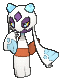 Froslass, Front, in Ultra Sun & Ultra Moon