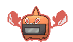 Rotom Heat, Front, in Ultra Sun & Ultra Moon