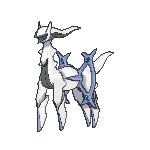 Arceus Flying, Front, in Sun & Moon