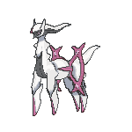 Arceus Poison, Front, in Sun & Moon