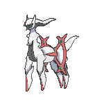 Arceus Psychic, Front, in Sun & Moon