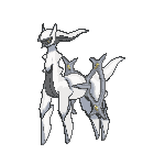 Arceus Steel, Front, in Sun & Moon