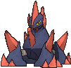 Gigalith, Front, in Sun & Moon