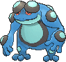 Seismitoad, Front, in Sun & Moon