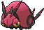 Venipede, Front, in Sun & Moon