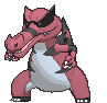 Krookodile, Front, in Ultra Sun & Ultra Moon