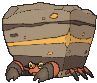 Crustle, Front, in Ultra Sun & Ultra Moon