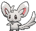 Minccino, Front, in Ultra Sun & Ultra Moon