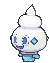 Vanillite, Front, in Ultra Sun & Ultra Moon
