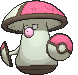 Amoonguss, Front, in Sun & Moon