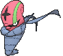 Accelgor, Front, in Sun & Moon