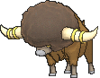 Bouffalant, Front, in Ultra Sun & Ultra Moon