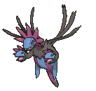 Hydreigon, Front, in Ultra Sun & Ultra Moon
