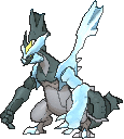 Kyurem Black, Front, in Ultra Sun & Ultra Moon